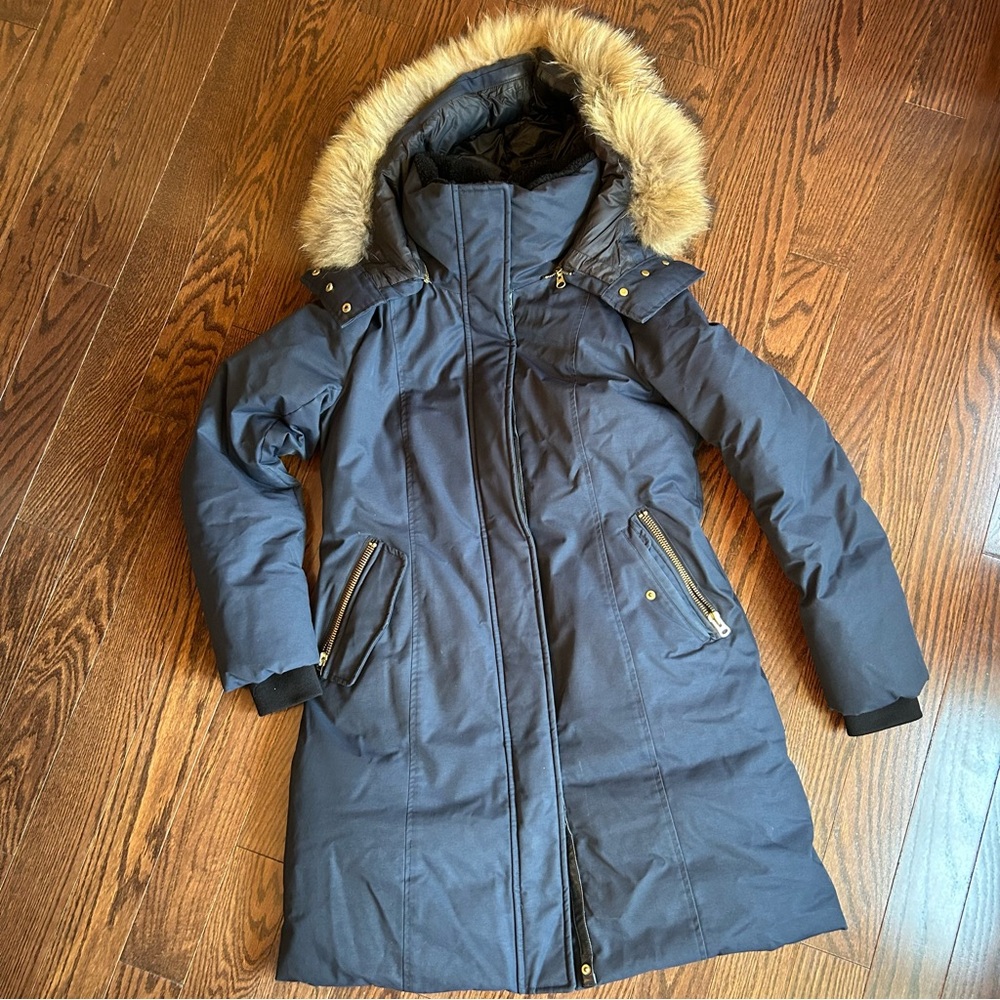 Mackage Women’s Down filled Navy Blue Jacket